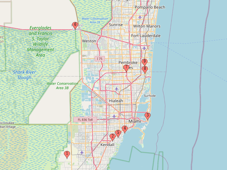 mulit locations map edited